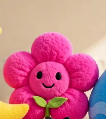 粉花 Flower 毛绒角色