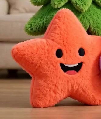 橙星星 Star 毛绒角色